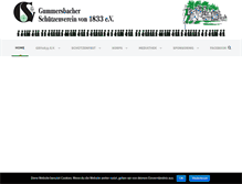 Tablet Screenshot of gsv1833.de